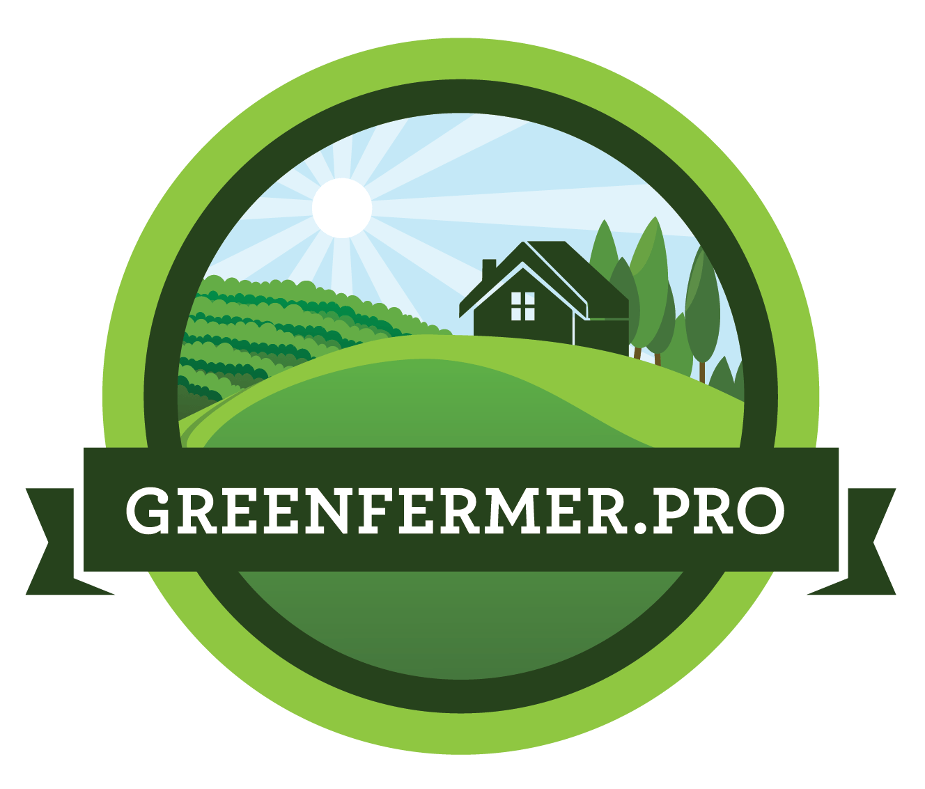 greenfermer logo - Свежевыжатый апельсиновый сок (15 порций)